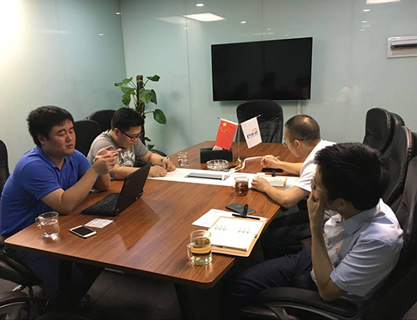 Sunwen Warmly welcomes Hengyang Valin Steel Tube Co.,Ltd Team