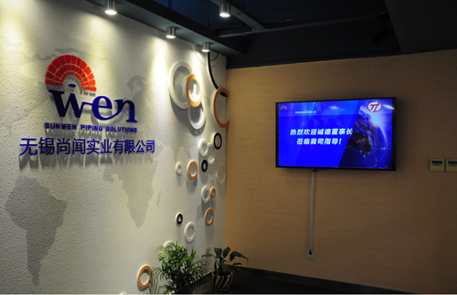 Sunwen Warmly welcomes Hengyang Valin Steel Tube Co.,Ltd Team